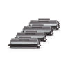 Compatible Brother TN-3280 Toner Black Spare Set (4 pieces)