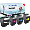 Compatible Lexmark 71B20BMCY0 Toner Value Pack (CMYK)