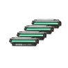 Compatible HP CE400A-CE403A Toner Spar-Set (BK, C, M, Y) 4 pieces