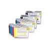 Compatible Brother LC-1000 ink saving set (4xBK,je 2xC,M,Y) 10 pieces
