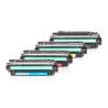 Compatible HP260X - CE263A Spar-Set (BK XXL , C, M, Y) 4 pieces